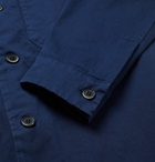 Barena - Cotton-Blend Twill Overshirt - Blue