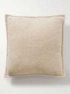 Johnstons of Elgin - Herringbone-Jacquard Wool and Cashmere-Blend Cushion