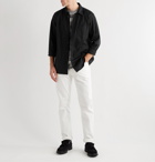 Mr P. - Paul Washed-Cotton Shirt - Black