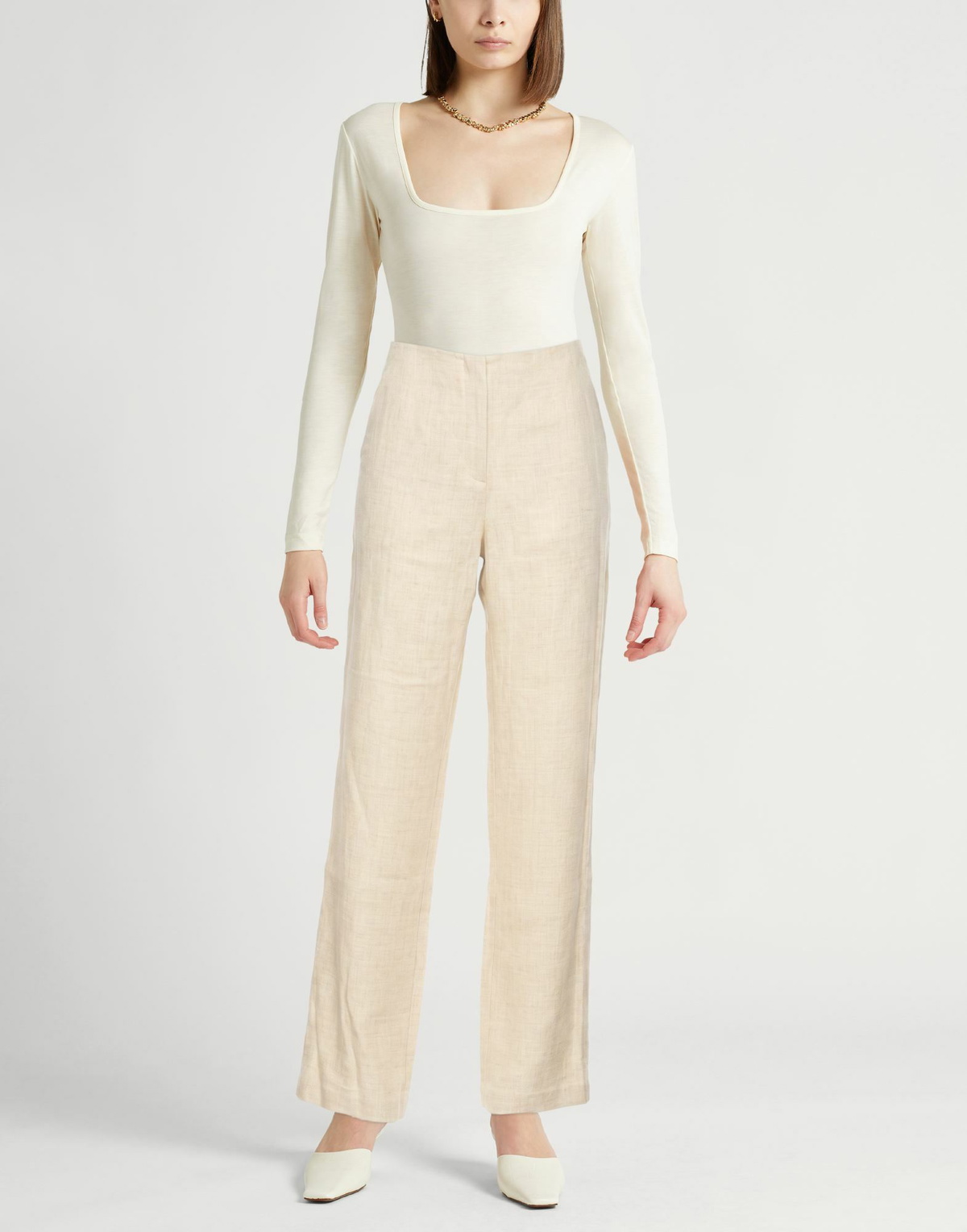 Faithfull Womens Pants in Beige