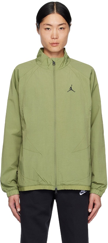Photo: Nike Jordan Khaki Sport Jam Track Jacket