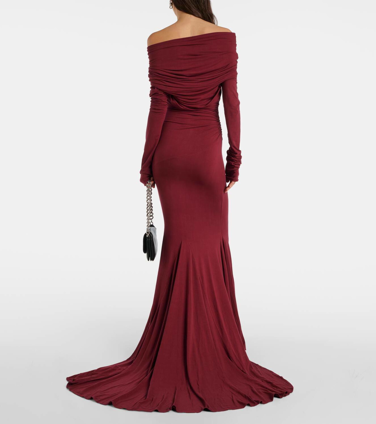 Entire Studios Bound off-shoulder gown