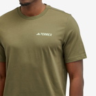 Adidas Men's TX MTN 2.0 T-Shirt in Olive Strata