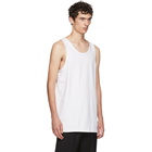 John Elliott White Rugby Tank Top