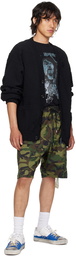 MASTERMIND WORLD Khaki Camo Shorts