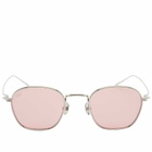 AKILA Osiris Sunglasses in Silver/Rose 