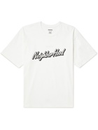 Neighborhood - Logo-Print Cotton-Jersey T-shirt - White