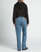 Good American Womens Sweatshirt in Black
