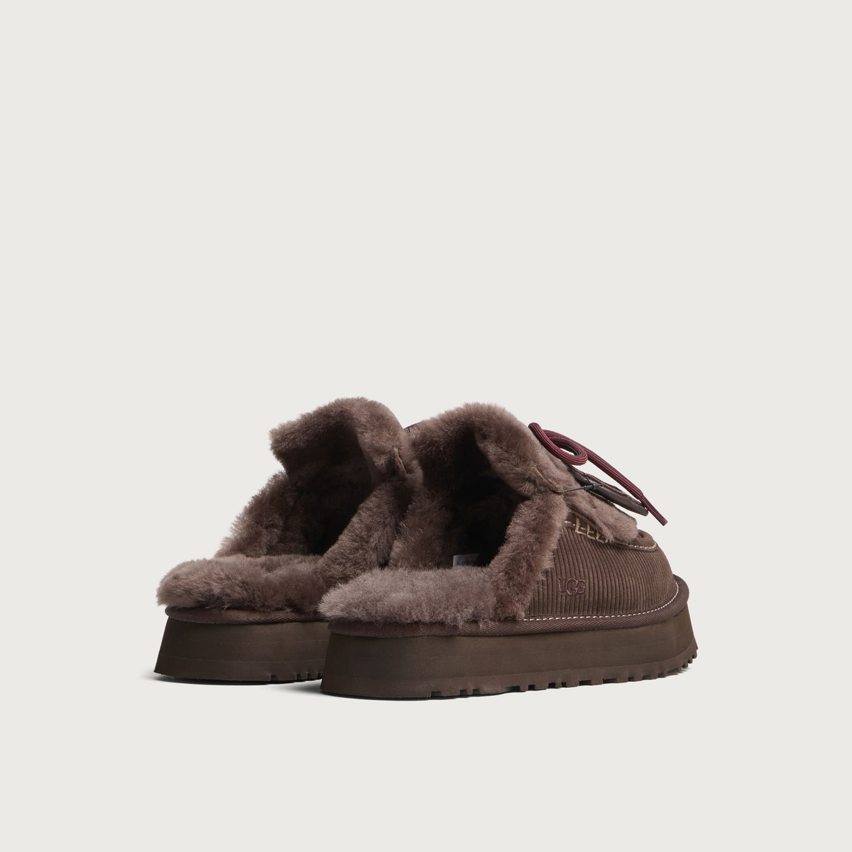 UGG Women's Disquette Heritage Slipper in Burnt Cedar