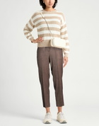 Peserico Womens Pants Chocolate in Brown