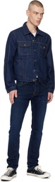 Nudie Jeans Indigo Danny 40s Redcast Denim Jacket