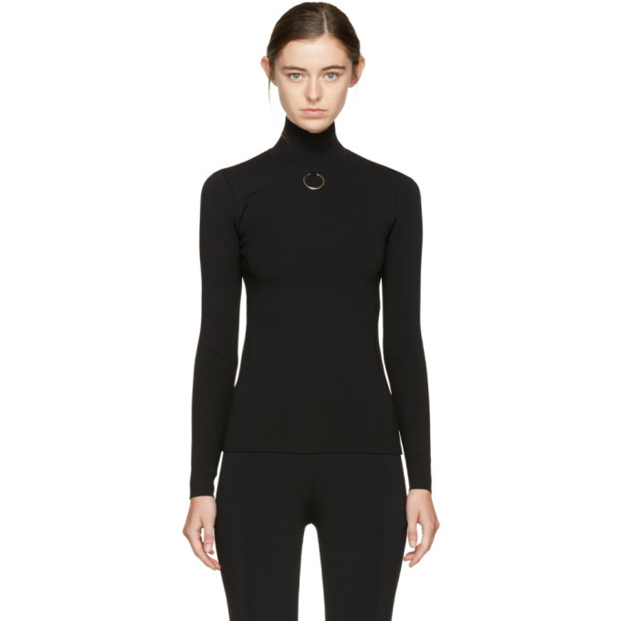 Stella McCartney Black Hoop Turtleneck Stella McCartney