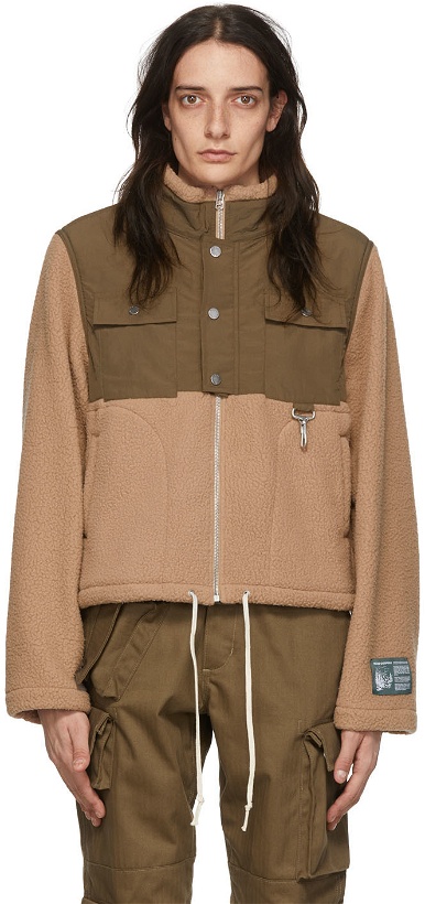 Photo: Reese Cooper Beige Polyester Jacket