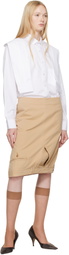 HODAKOVA Upside Down Trouser Midi Skirt