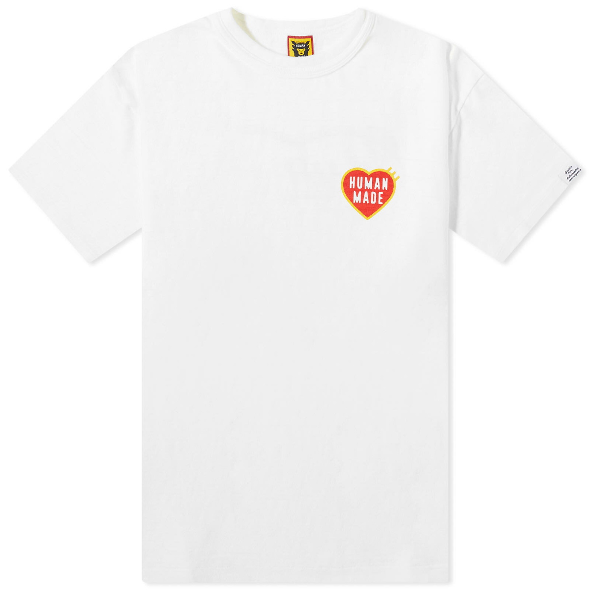 Human Made Men's Heart T-Shirt in White Human Made