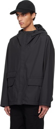 nanamica Black 3L PERTEX SHIELD 2Way Travel Coat