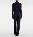 Tove Fina draped jersey top