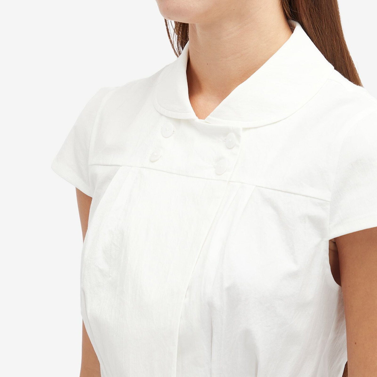 Peachy Den Women's Missy Blouse in Porcelain Peachy Den