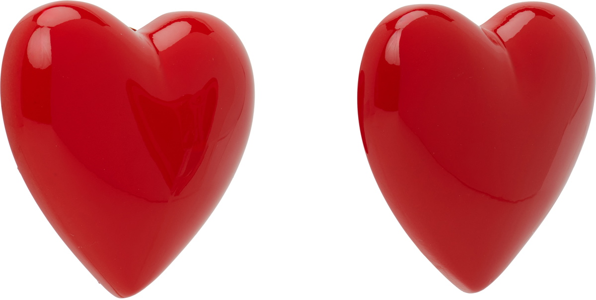 Moschino Heart Clip-on Earrings