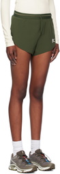 District Vision Green 3in Split Sport Shorts