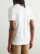 Massimo Alba - Panarea Cotton-Jersey T-Shirt - White