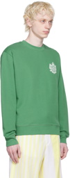 Maison Kitsuné Green Hotel Olympia Edition Crest Sweatshirt
