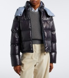 Moncler Niveole hooded down jacket