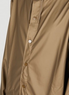 Short Hooded Jacket in Brown