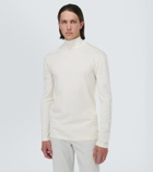 Lemaire Turtleneck cotton jersey top