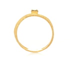 Elhanati - Roxy Fine Graphic 18kt gold ring with diamond