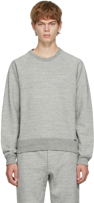 Photo: TOM FORD Grey Fleece Sweatshirt