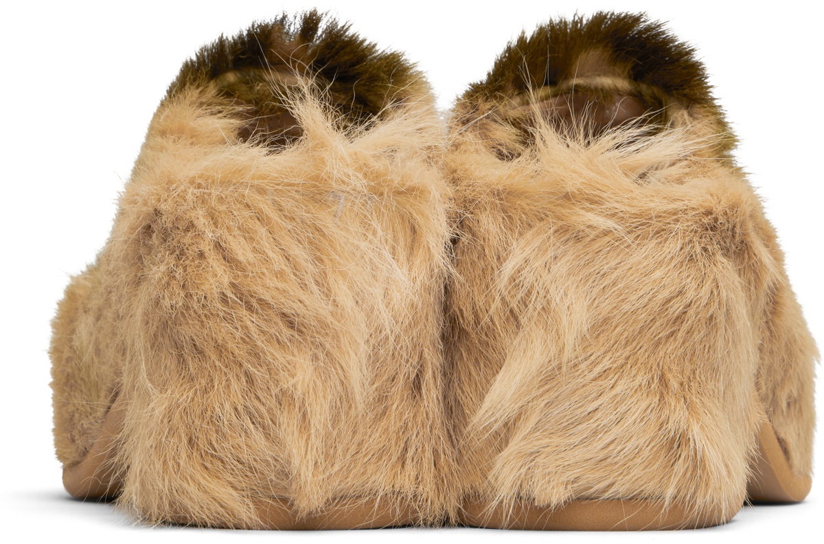 Dries Van Noten Khaki Platform Clogs