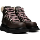 Bottega Veneta Brown Lug Hiking Ankle Boots