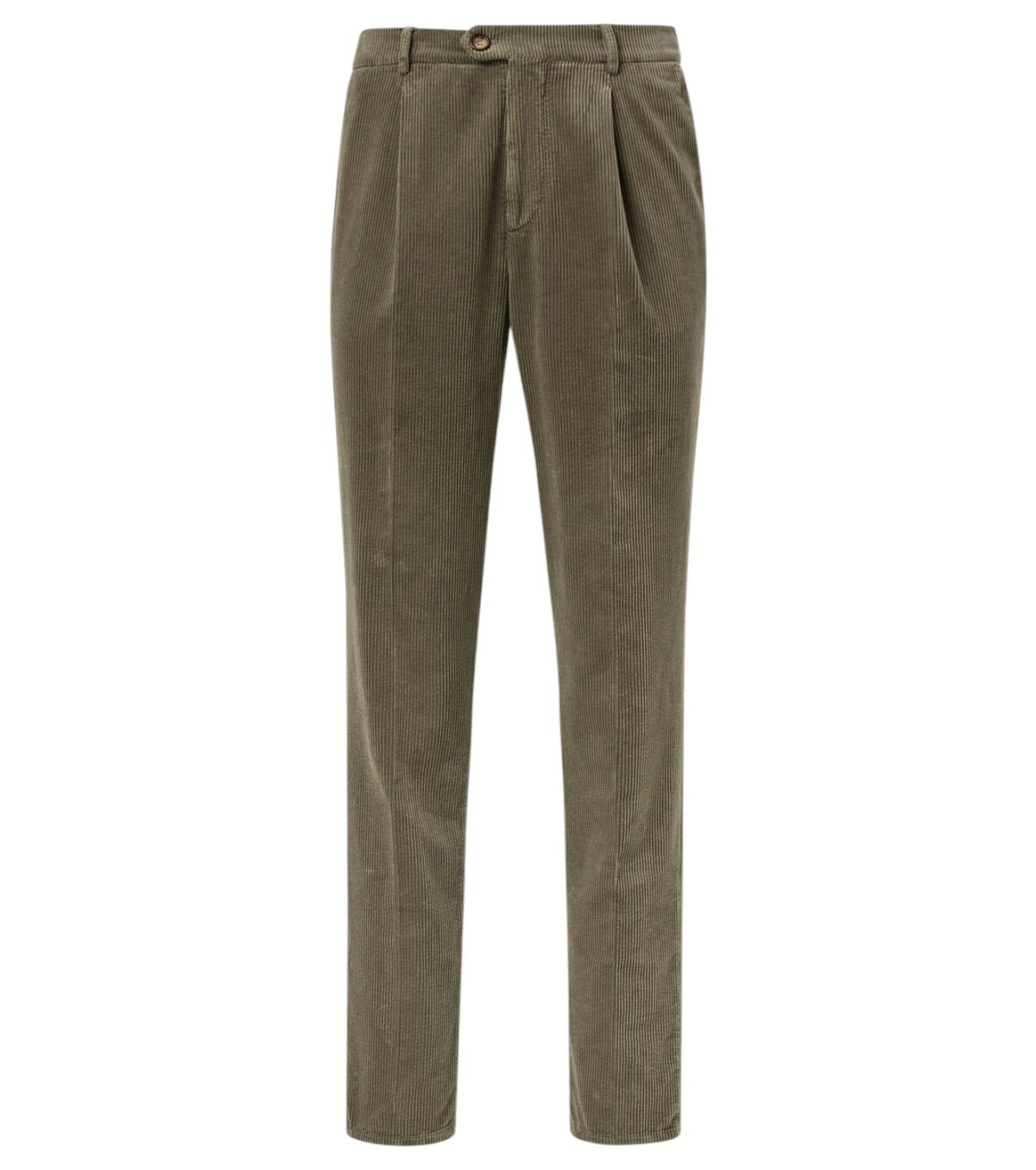 Brunello Cucinelli - Striped linen and wool slim pants