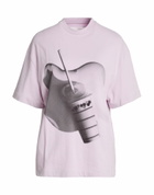 Jil Sander Womens T-shirt Lilac