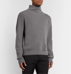 The Row - Daniel Ribbed Cashmere Rollneck Sweater - Gray