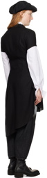 Y's Black Asymmetric Blazer