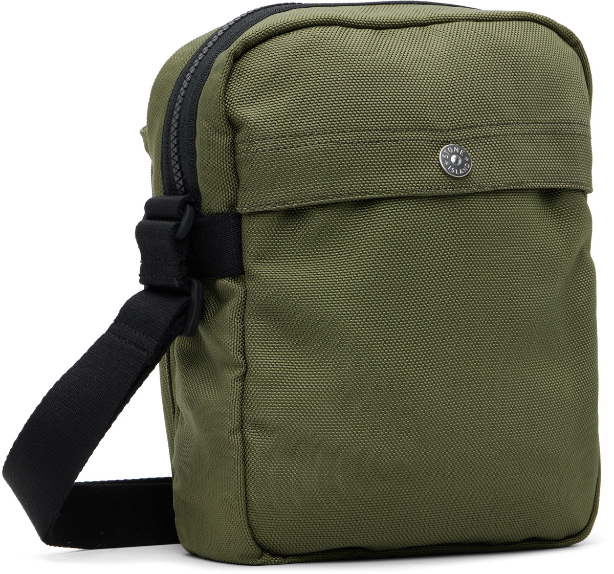Stone Island Khaki 9200029 Nylon Panama Accessories Bag