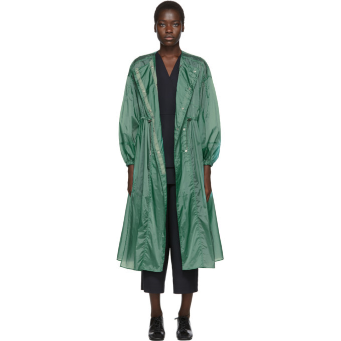 Enfold Green Dress Coat Enfold