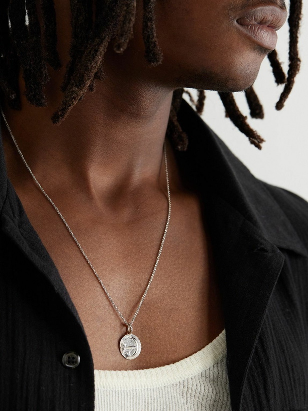 Photo: Elhanati - Star Sign Saggitarius White Gold Pendant Necklace