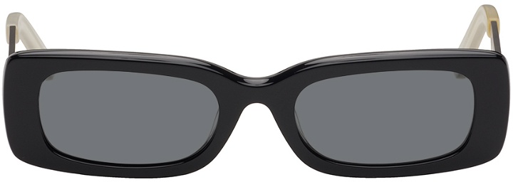 Photo: A BETTER FEELING Black & Silver Chroma Sunglasses