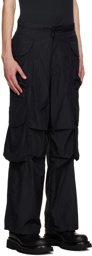 Entire Studios SSENSE Exclusive Black Gocar Cargo Pants