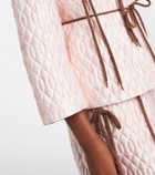 Simone Rocha Embellished quilted jacket