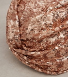 Valentino VLogo sequined head wrap