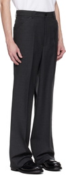 Bally Gray Twill Trousers