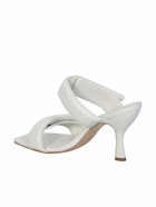 GIA BORGHINI High-heeled Straps Sandal Perni 03 White