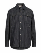 Mcqueen Mens Denim shirt in Blue