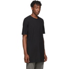 11 by Boris Bidjan Saberi Black Cotton T-Shirt