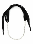 Mizuki 14K Gold Pearl Silk Necklace
