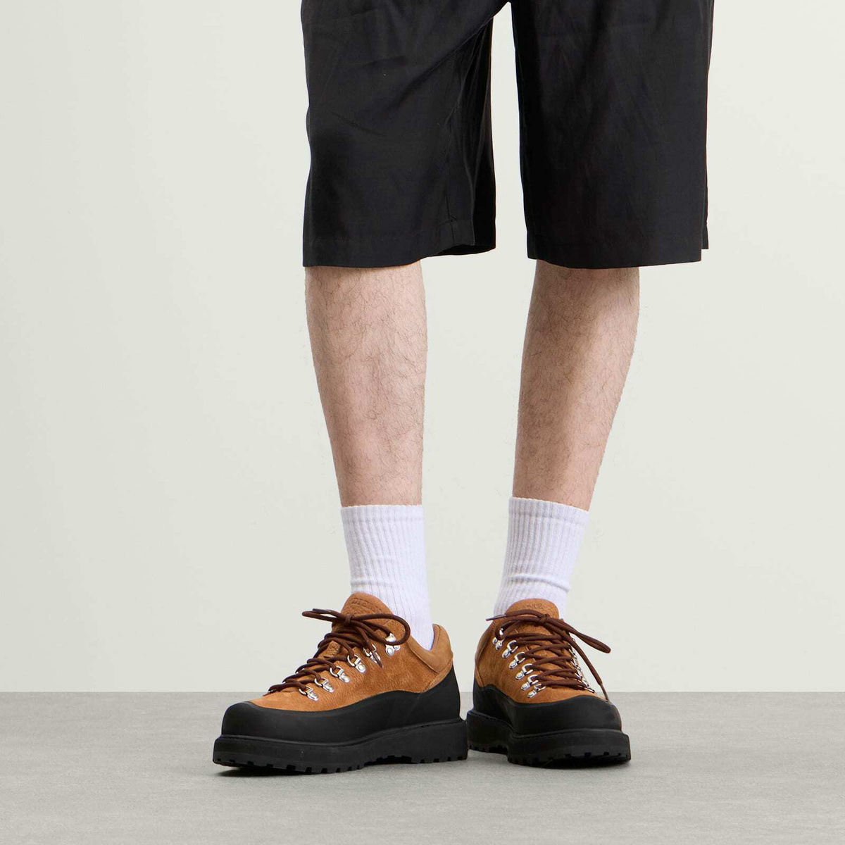 Diemme Men's Cornaro Gomma in Tan Structured Nubuck